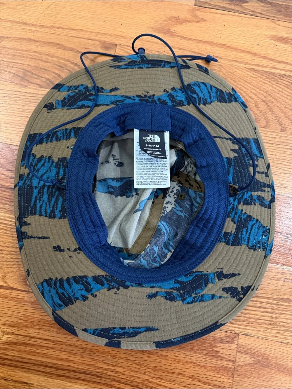 The North Face Olive & Navy Camo Boonie Hat